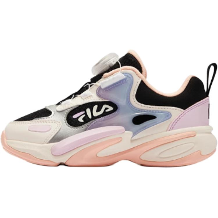 

FILA KIDS Кроссовки для бега BOA Rebound And Breathable с низким верхом, черные, фиолетовые, для детей 3–7 лет