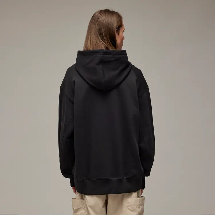 Толстовка Y 3 с логотипом из хлопка Y-3, черный — фото 4