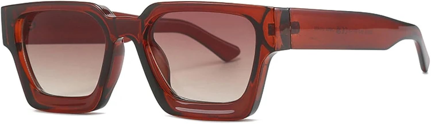 

Женские солнцезащитные очки с прозрачными градиентными линзами цвета океана; мужские солнцезащитные очки с защитой от УФ-излучения UV400 и леопардовым принтом DSVIGF, Brown Tea Gradient