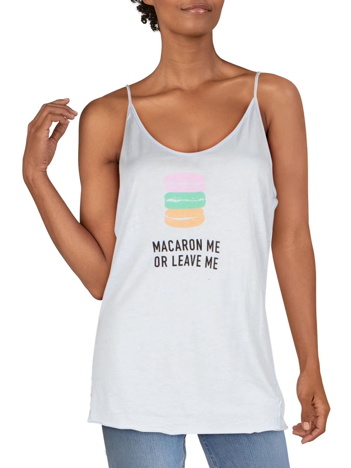 

Женская майка без рукавов с графическим принтом Let's Roll Michelle by Comune, синий