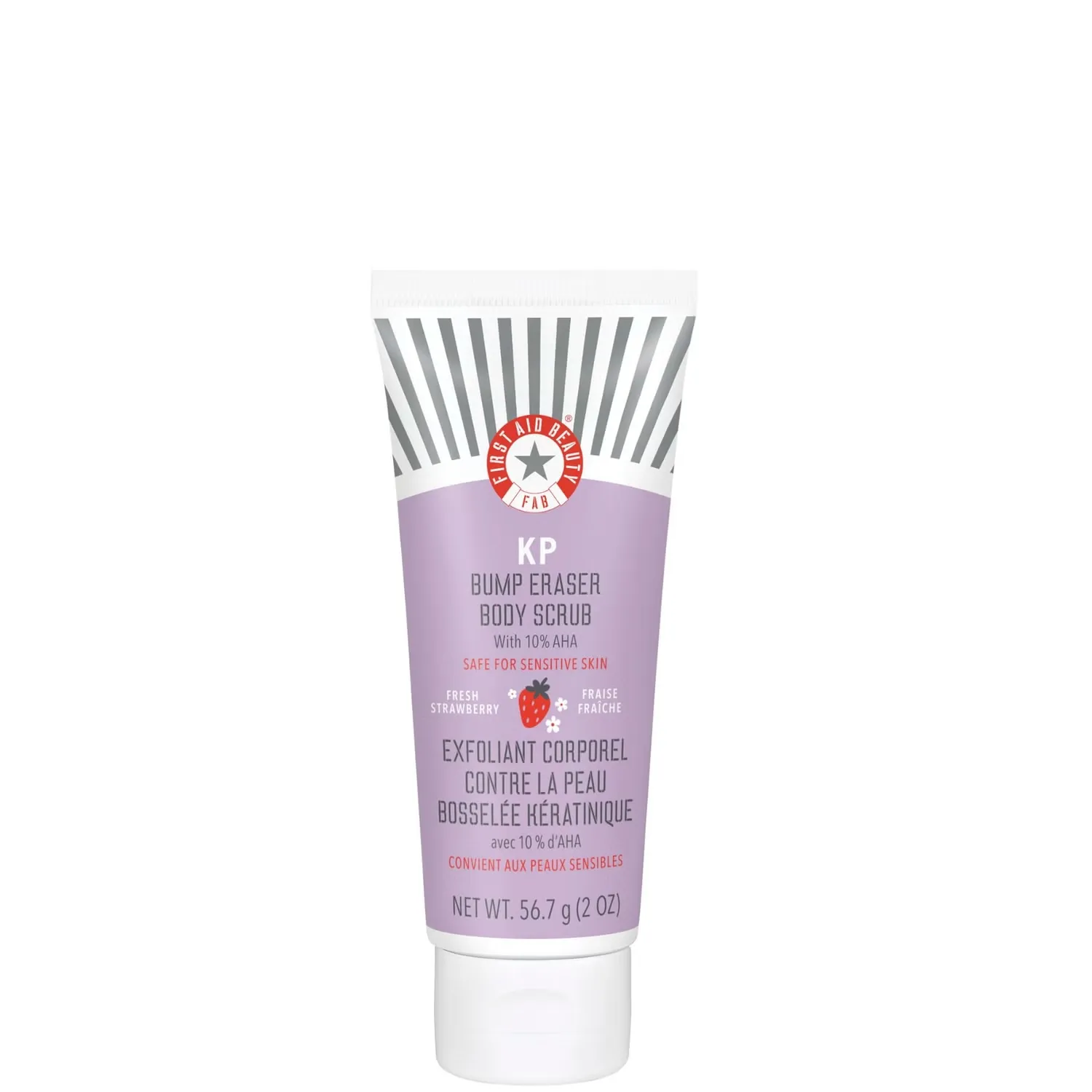 

Скраб для тела KP Bump Eraser Fresh Strawberry с 10% AHA 56,7 г First Aid Beauty