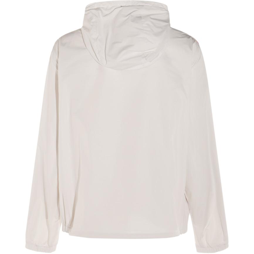 Moncler Застегивающаяся на молнию толстовка с капюшоном, White — фото 3