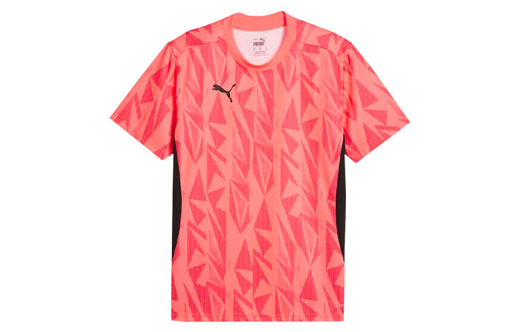 

Футбольная майка мужская персиково-розовая Puma, розовый