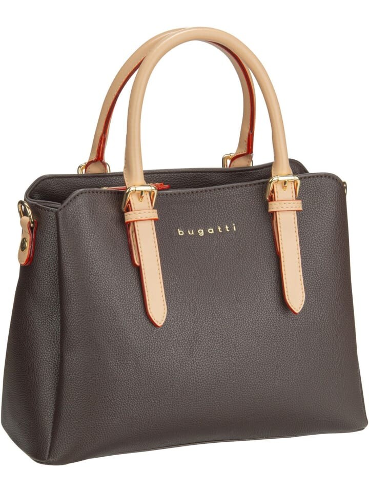 

Сумка Bugatti Handtasche Ella Bowling Bag M, темно-коричневый