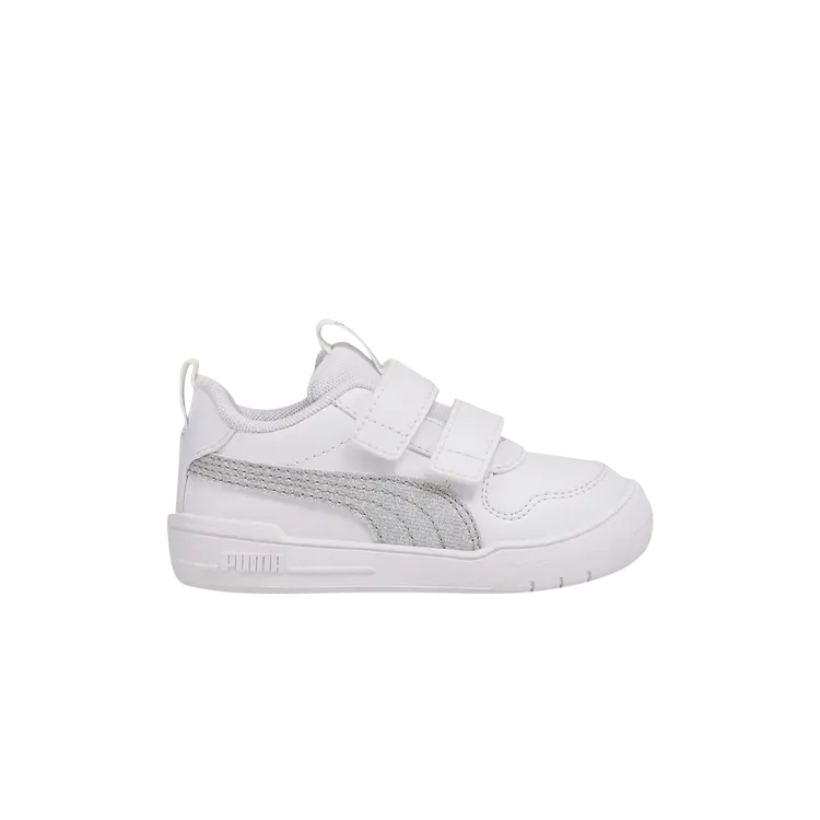 

Кроссовки Multiflex Toddler, цвет Glitz Formstrip - White Silver