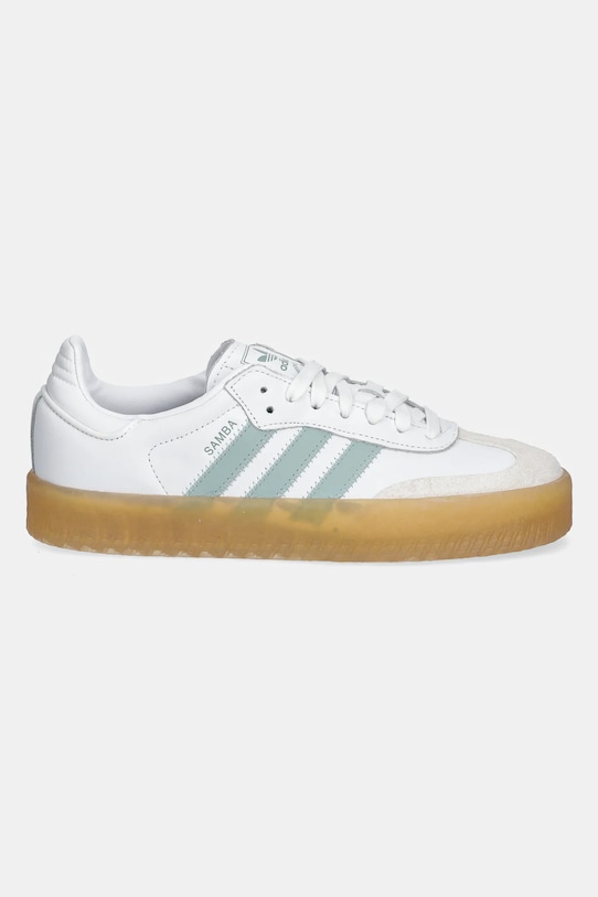 Кожаные кроссовки Sambae Adidas Originals, белый — фото 2