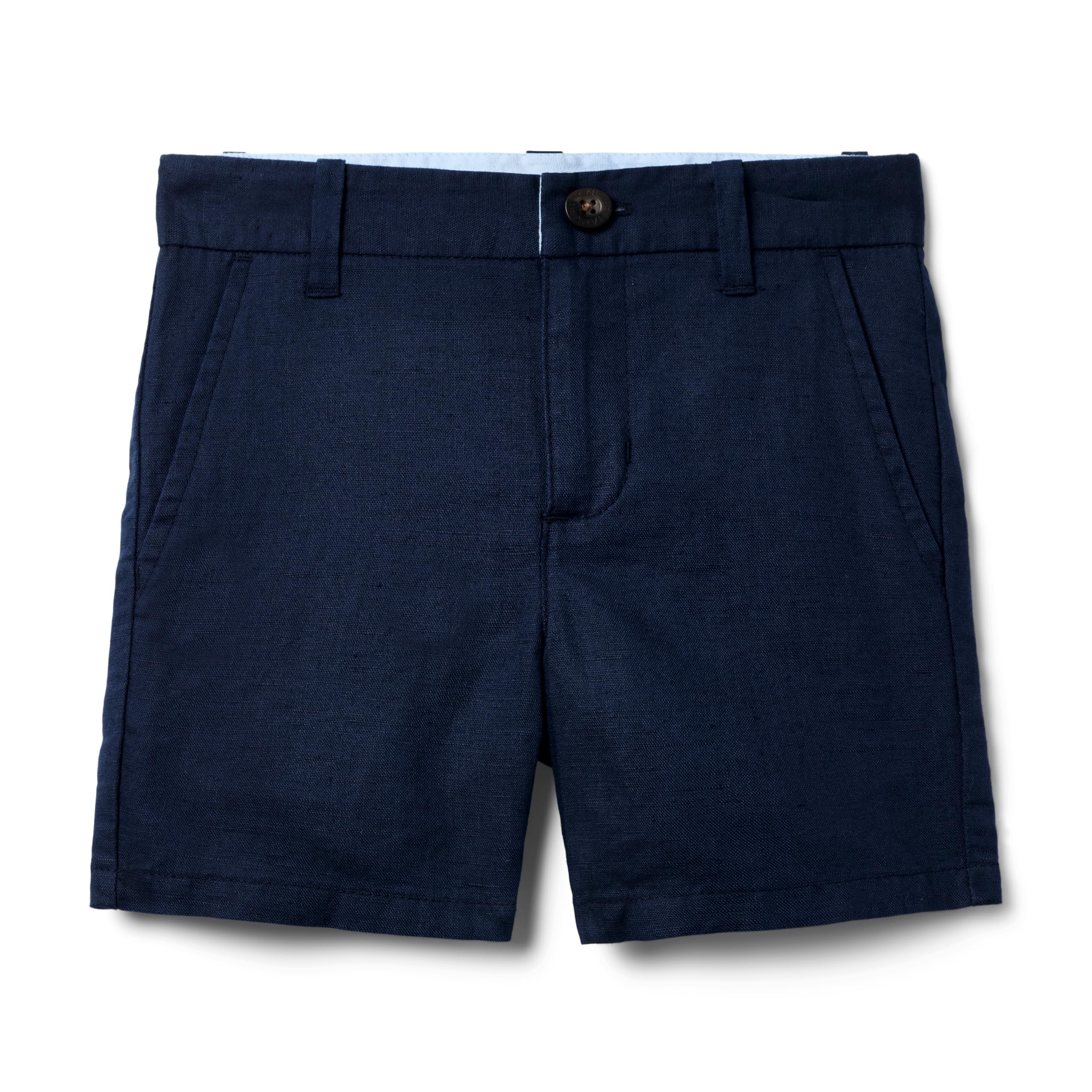 

Шорты Janie and Jack Linen Flat Front Shorts, темно-синий