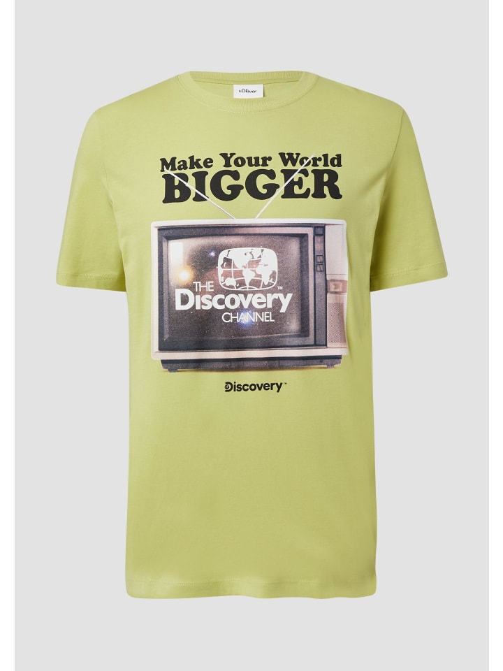 

Футболка цвета 73D3_светло-зеленый s.Oliver