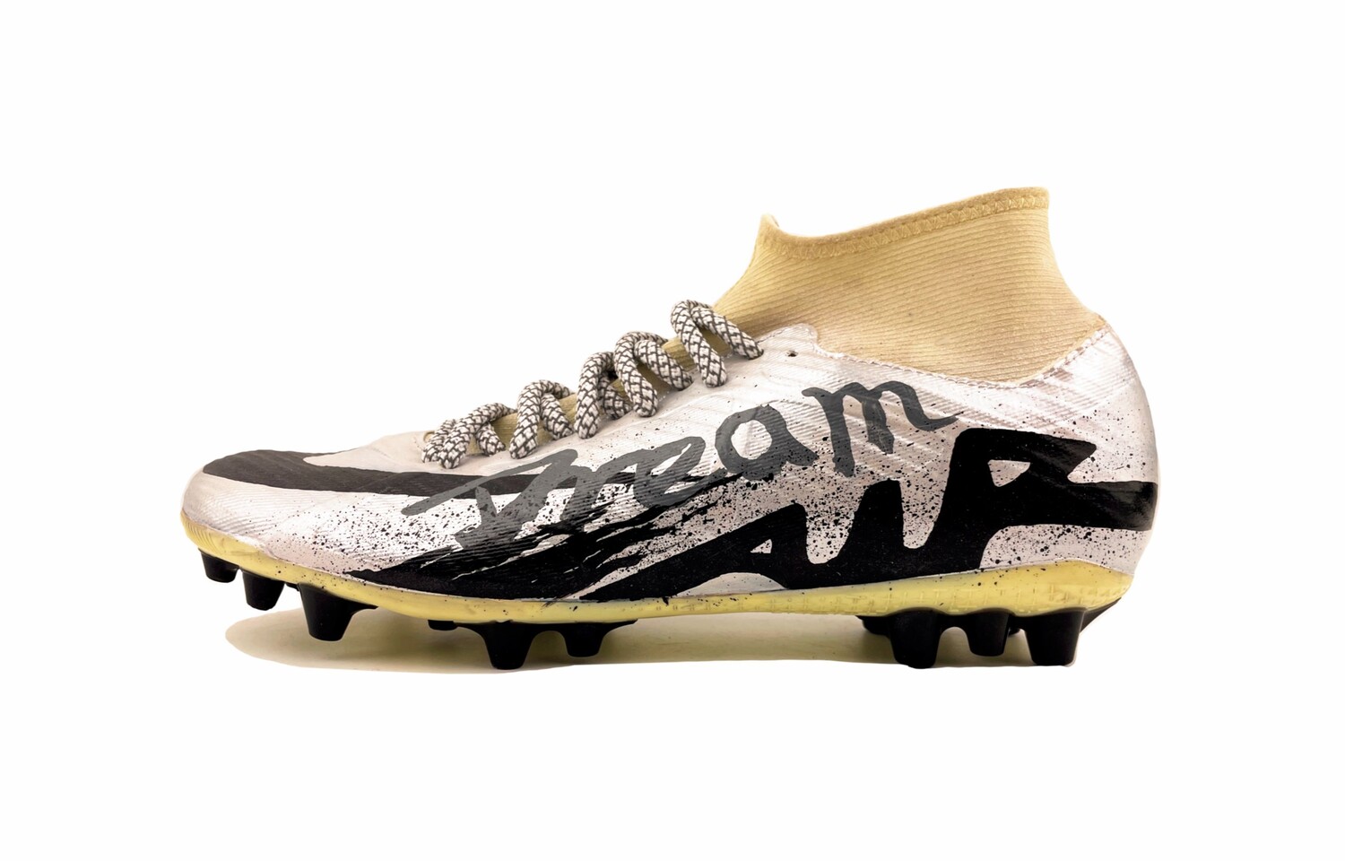 

Футбольные бутсы Mercurial Superfly 9 мужские высокие черные/серые/серебристые Nike