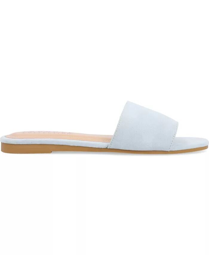 Женские сандалии Kolinna Slip On Flat Journee Collection, синий — фото 2