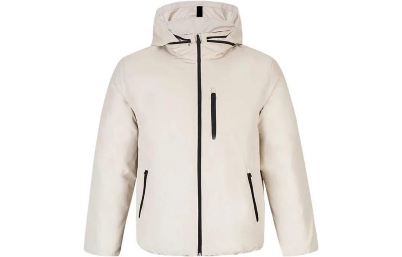

Пуховик мужской Off White Under Armour, кремовый, Бежевый, Пуховик мужской Off White Under Armour, кремовый