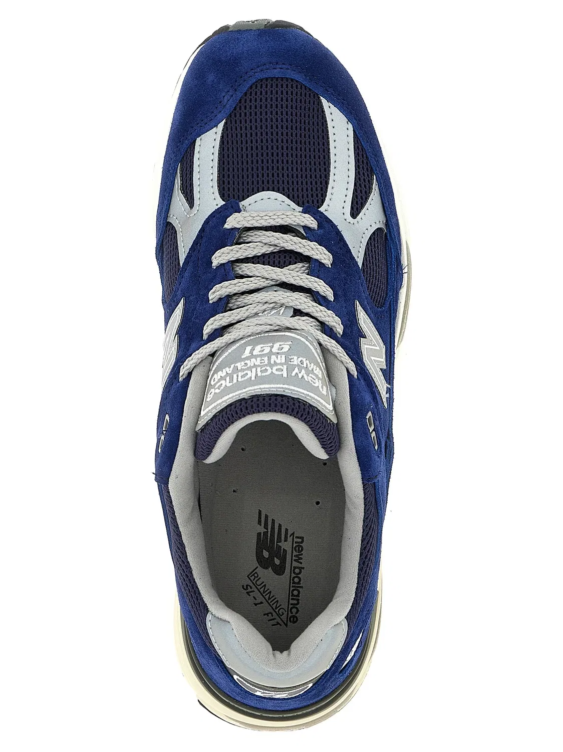 Кроссовки «Made in UK 991v2» NEW BALANCE, синий — фото 4