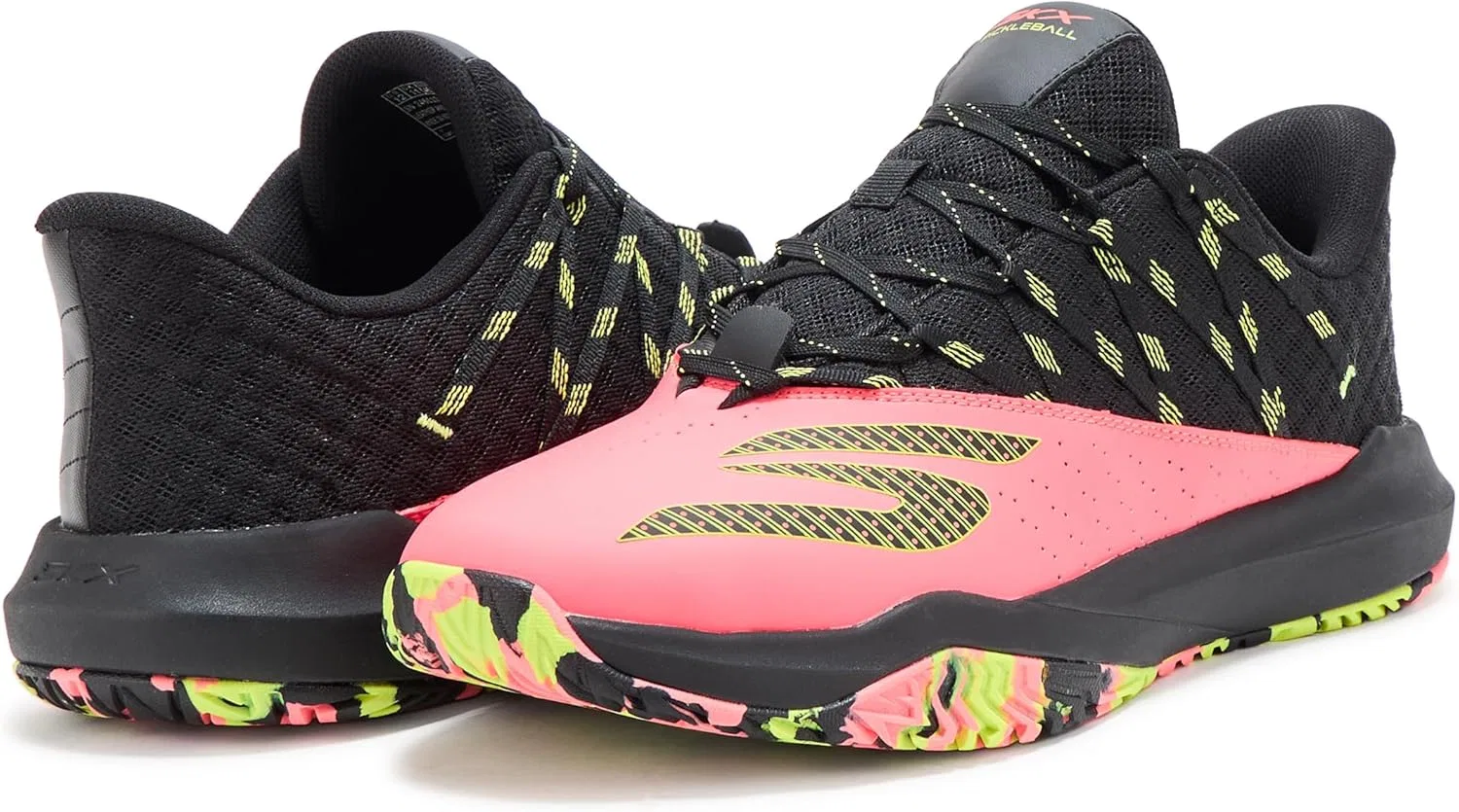 Кроссовки для пиклбола Skechers Viper Court Rally, Coral/Multi — фото 3