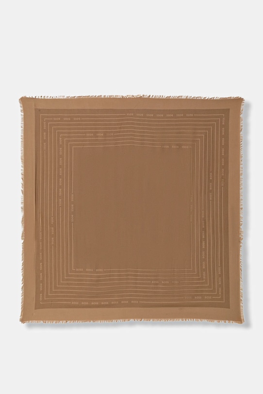 

Шарф с добавлением шелка laik BOSS, бежевый