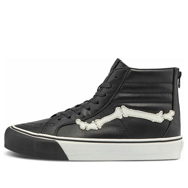 

Кроссовки blends x sk8-hi reissue zip lx 'bones - black' Vans, черный