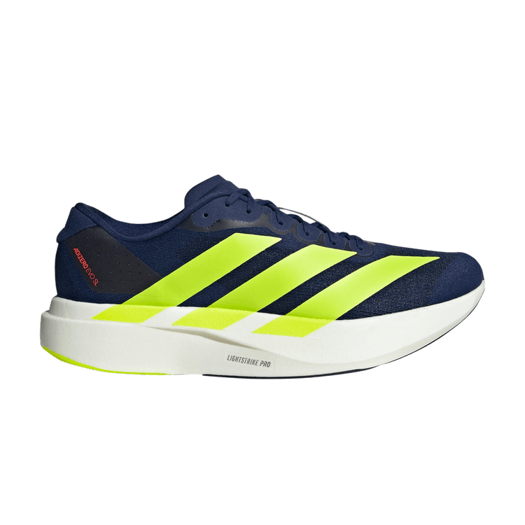 

Кроссовки Adizero Evo SL 'Dark Blue Solar Slime', синий