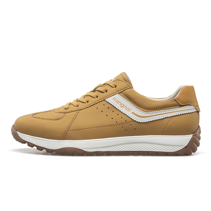 

Низкие повседневные туфли мужские KANGNAI, Yellow/White