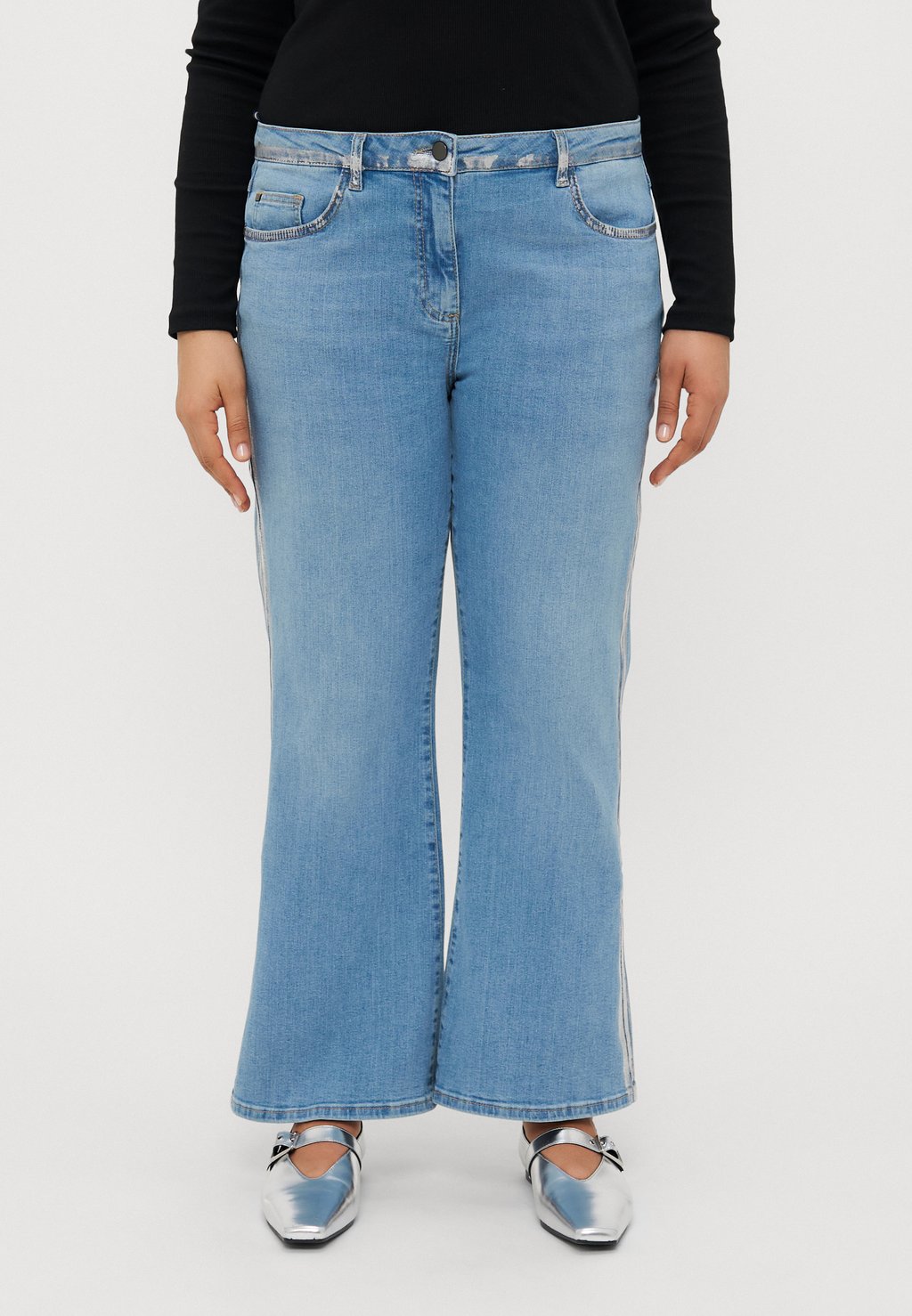 

Джинсы Bootcut FINANZA Persona by Marina Rinaldi, синий