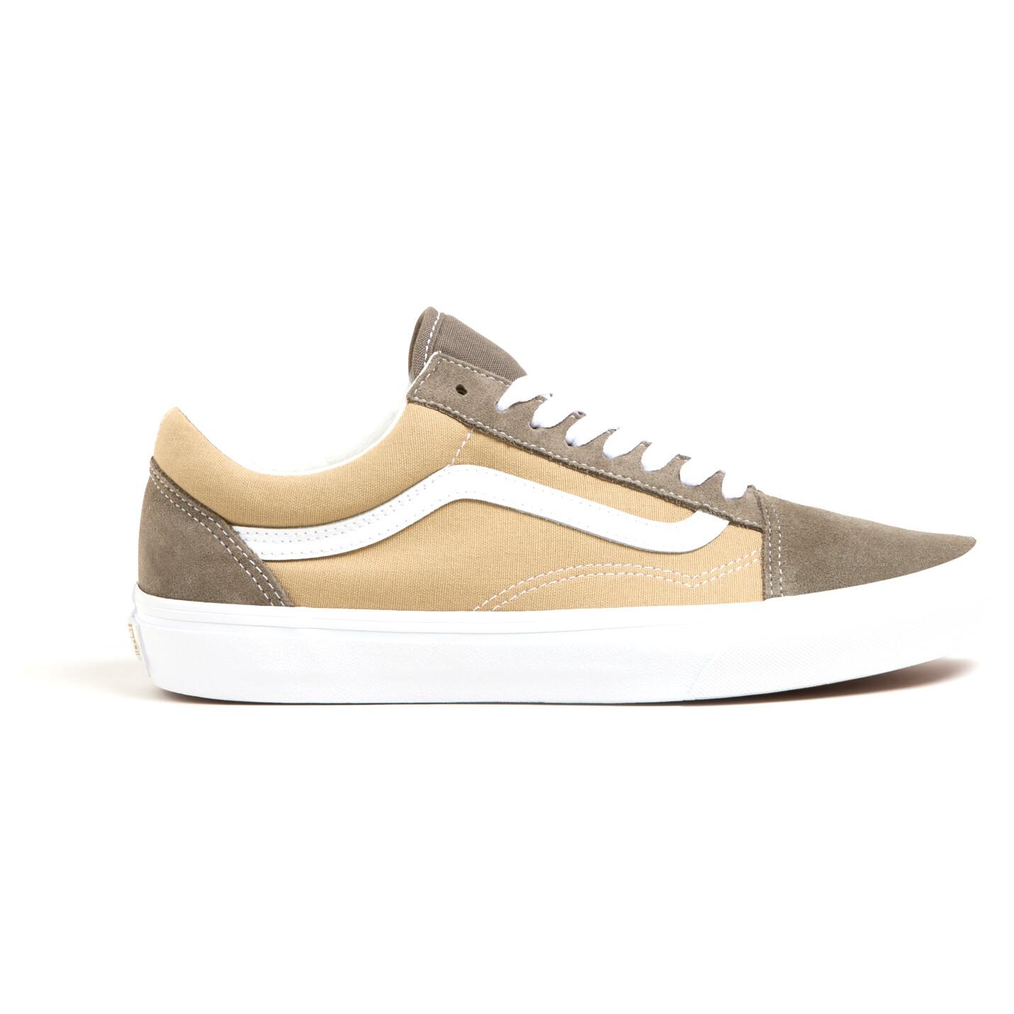 

Кроссовки Vans Old Skool, цвет Canvas/Suede Block Brown