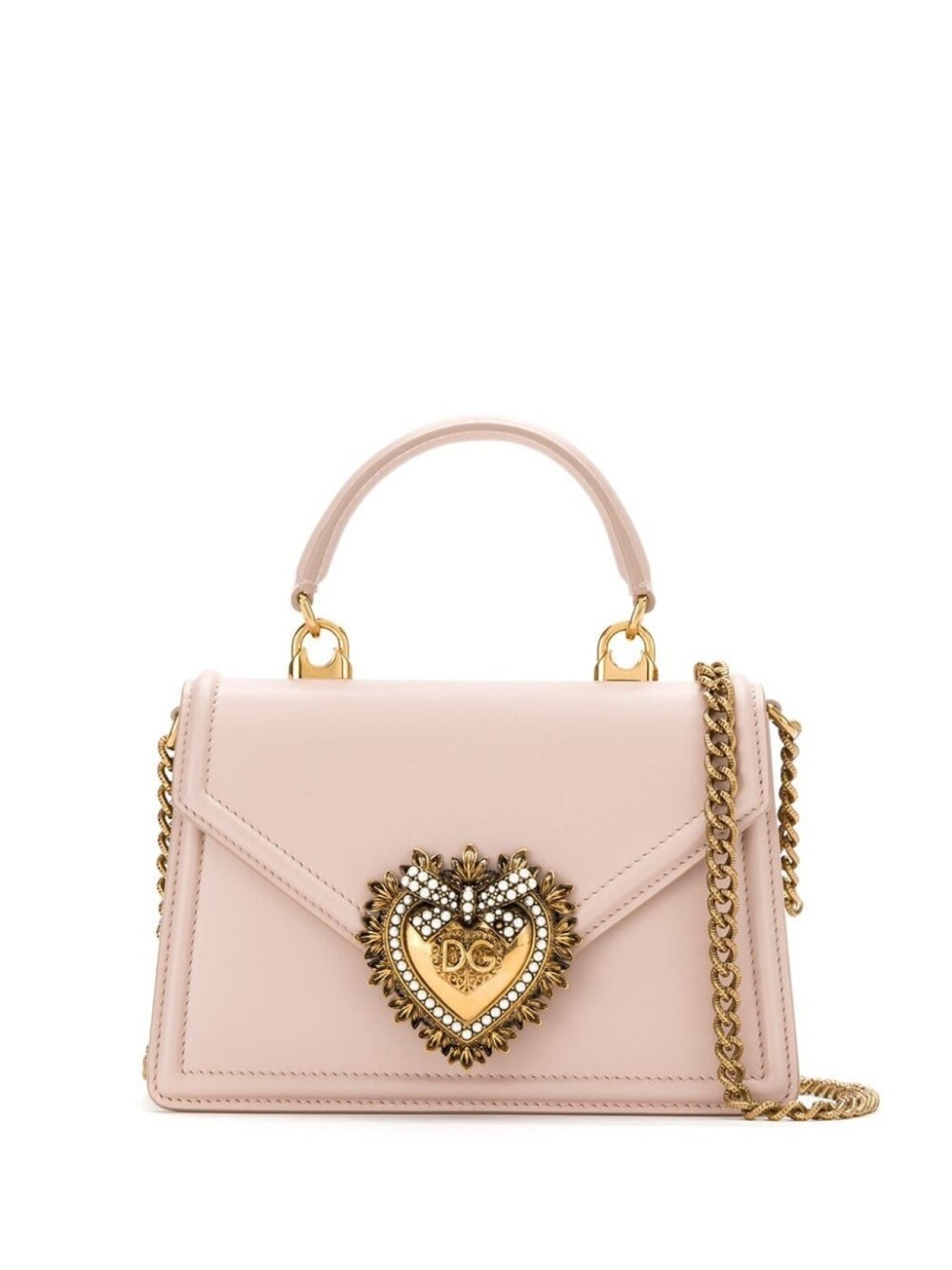 

Dolce & Gabbana мини-сумка Sacred Heart, розовый