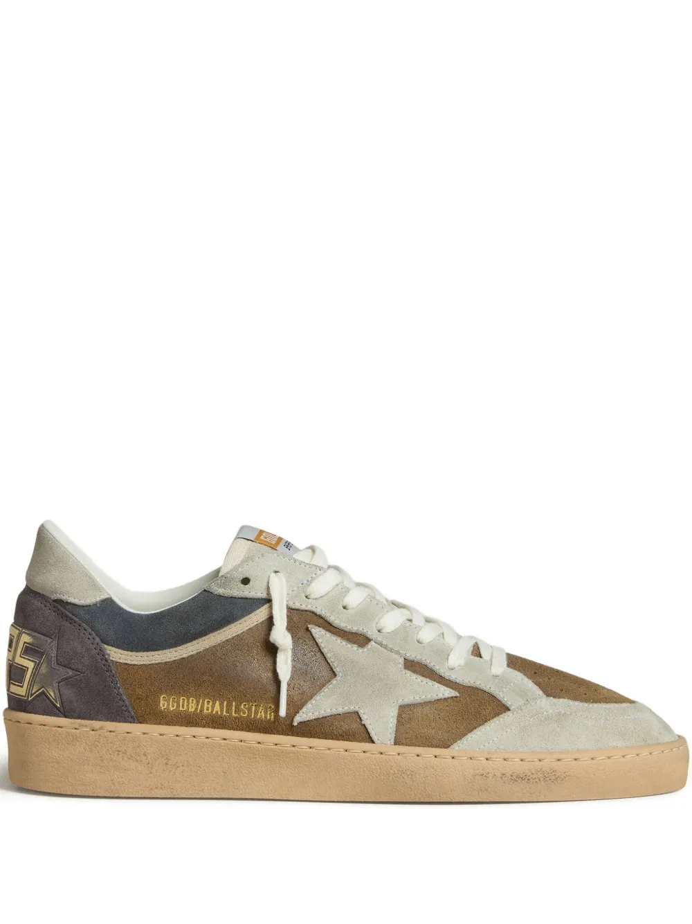 

Кожаные кроссовки Ball Star Golden Goose, коричневый