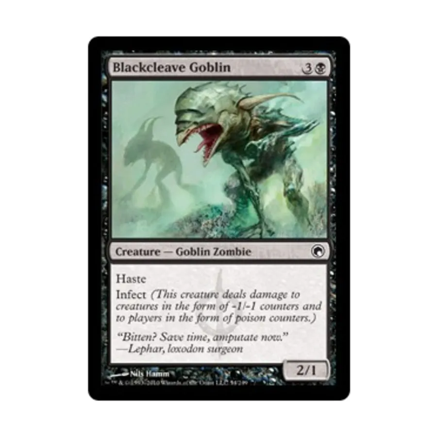 

CCG Гоблин Черного Клива (клавиша C), MTG - Scars of Mirrodin