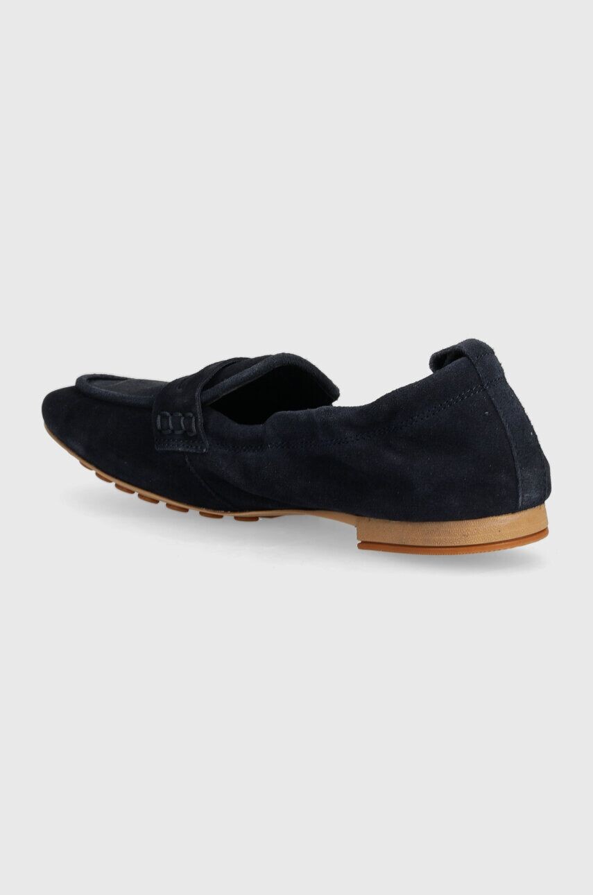 Tommy Hilfiger TH SUEDE MOCCASIN замшевые лоферы, темно-синий — фото 4