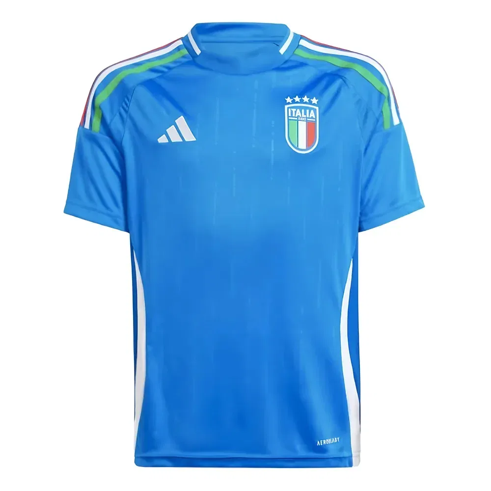 Домашняя футболка Италии 2024-25 Верратти 6 Adidas Italy, синий — фото 3