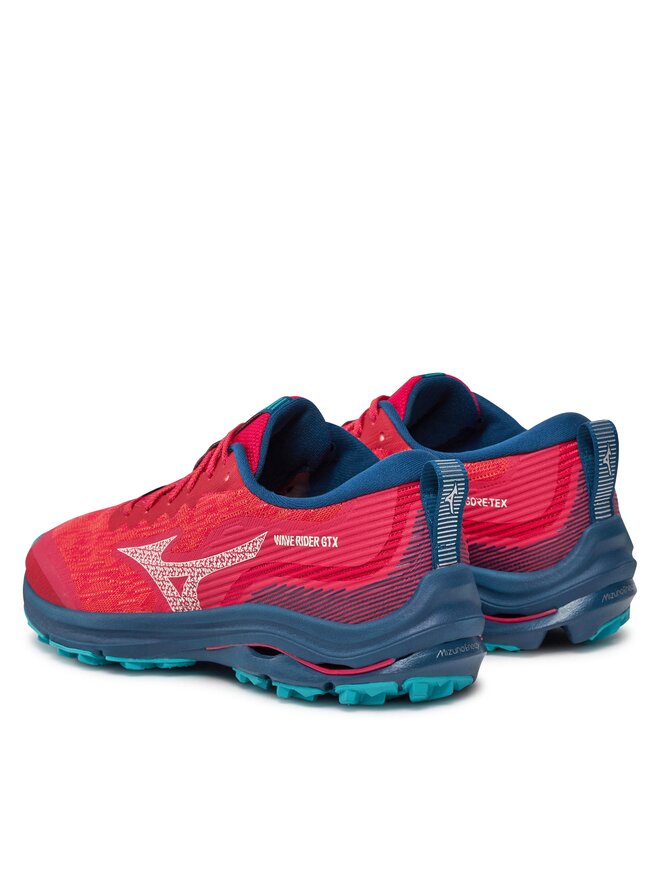 Кроссовки Wave Rider Gtx J1GD2279 Mizuno, красный — фото 3
