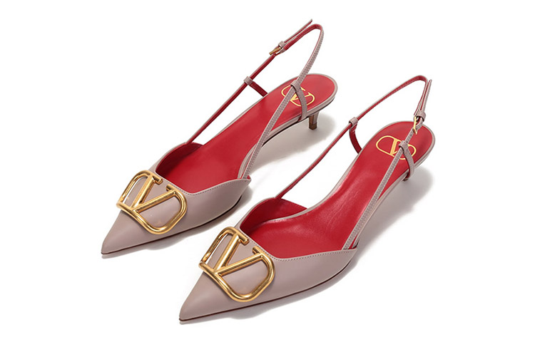 Гаравани VLogo Signature 40mm Слингбэки на каблуке Valentino — фото 4