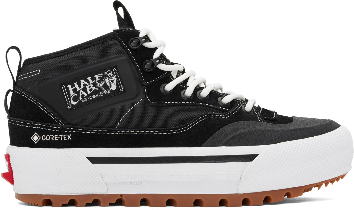 

Черно-белые кроссовки MTE Half Cab GORE-TEX Vans, Черный, Черно-белые кроссовки MTE Half Cab GORE-TEX Vans