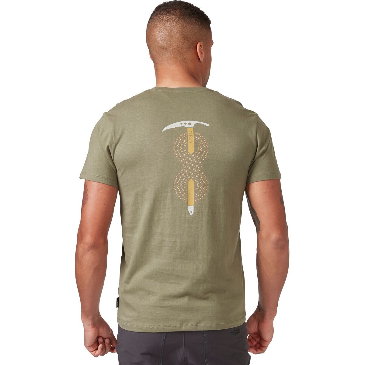 

Футболка stance axe Rab, хаки