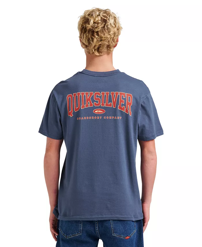 

Мужская футболка Dropout с коротким рукавом Quiksilver, синий