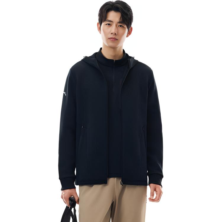 

Anta Куртка мужская, черный, с капюшоном, средней плотности, другие