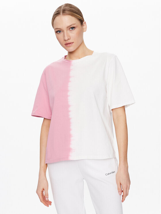 

Футболка свободного кроя United Colors Of Benetton, розовый