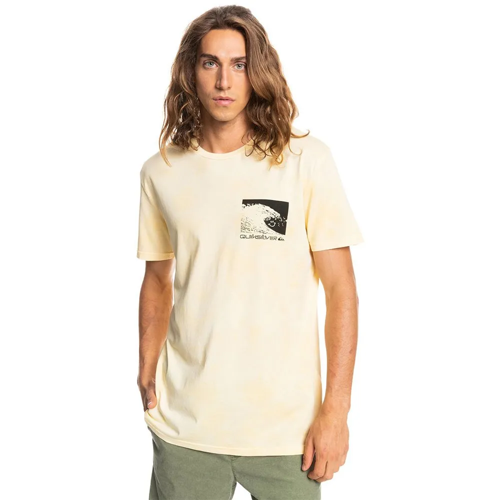 

Футболка с коротким рукавом Quiksilver Smiley Wave, желтый