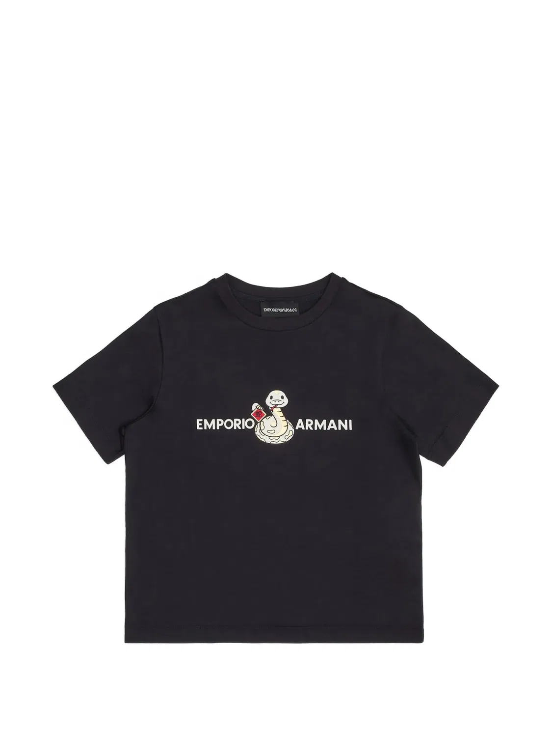 Футболка с графичным принтом Emporio Arмужскi Kids