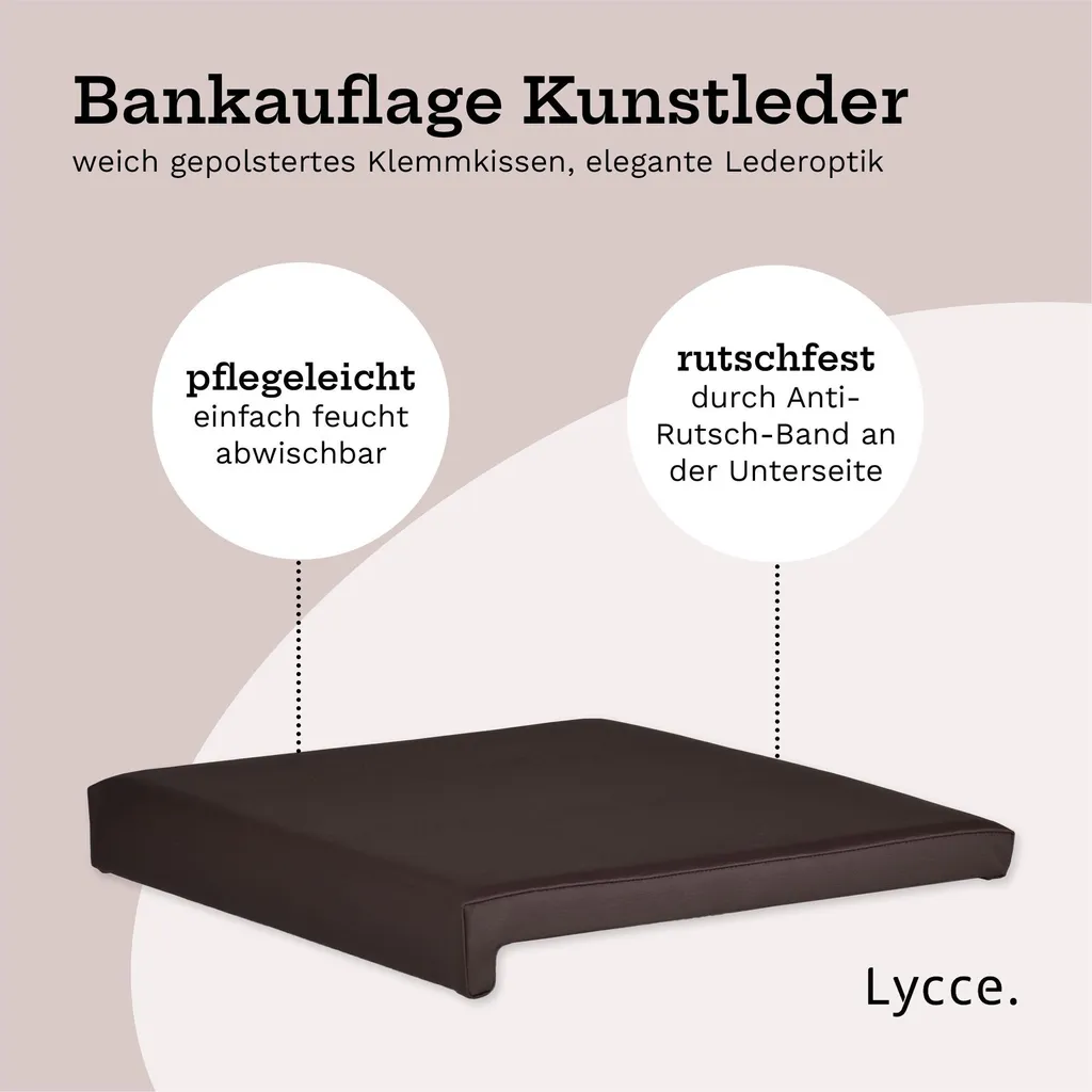 

Подушка для сиденья Lycce, коричневый