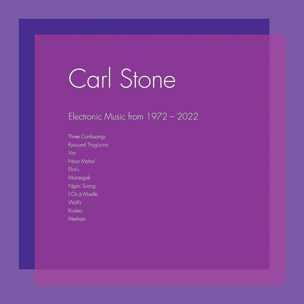 

Виниловая пластинка LP Electronic Music From 1972-2022 - Carl Stone