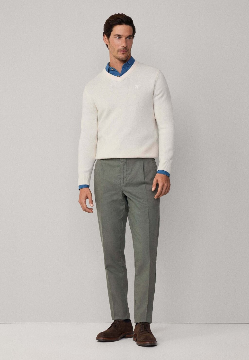 

Чиносы Hackett London, зеленый