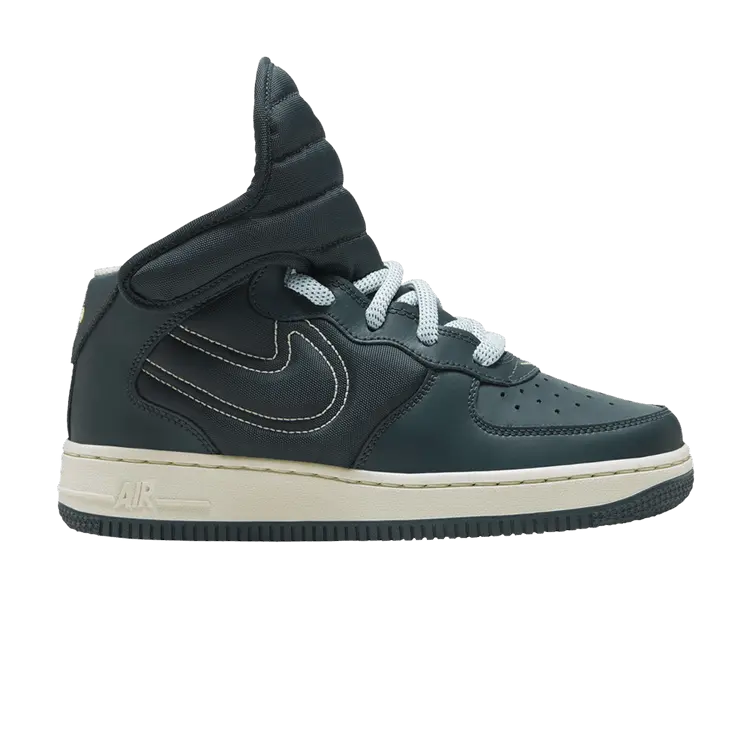 

Кроссовки Nike Air Force 1 Mid GS 'Padded Tongue', бирюзовый
