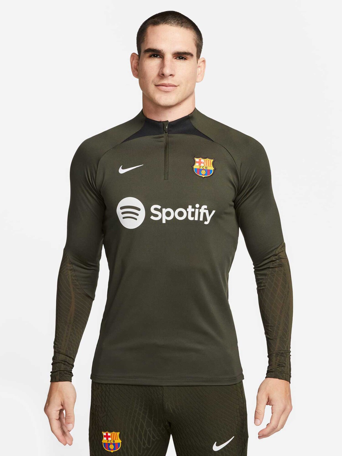 

Блуза Nike FCB MNK DF STRK DRILL TOP K, зеленый