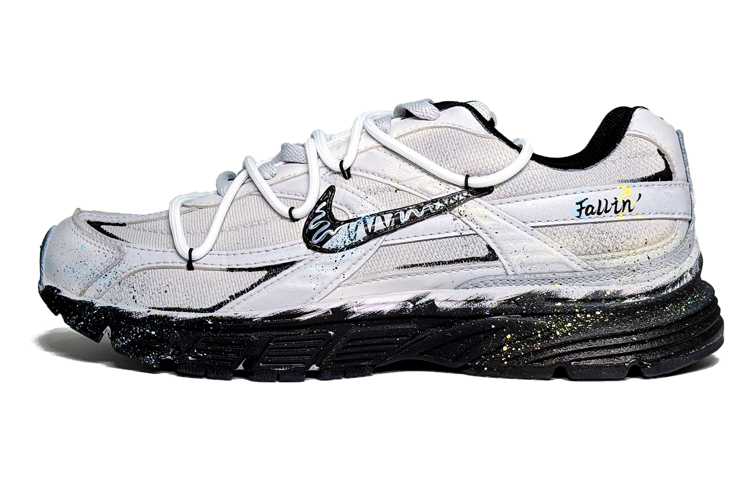 

Мужские кроссовки для бега low top с амортизацией initiator, устойчивые к истиранию, дышащие, с поддержкой Nike, серый