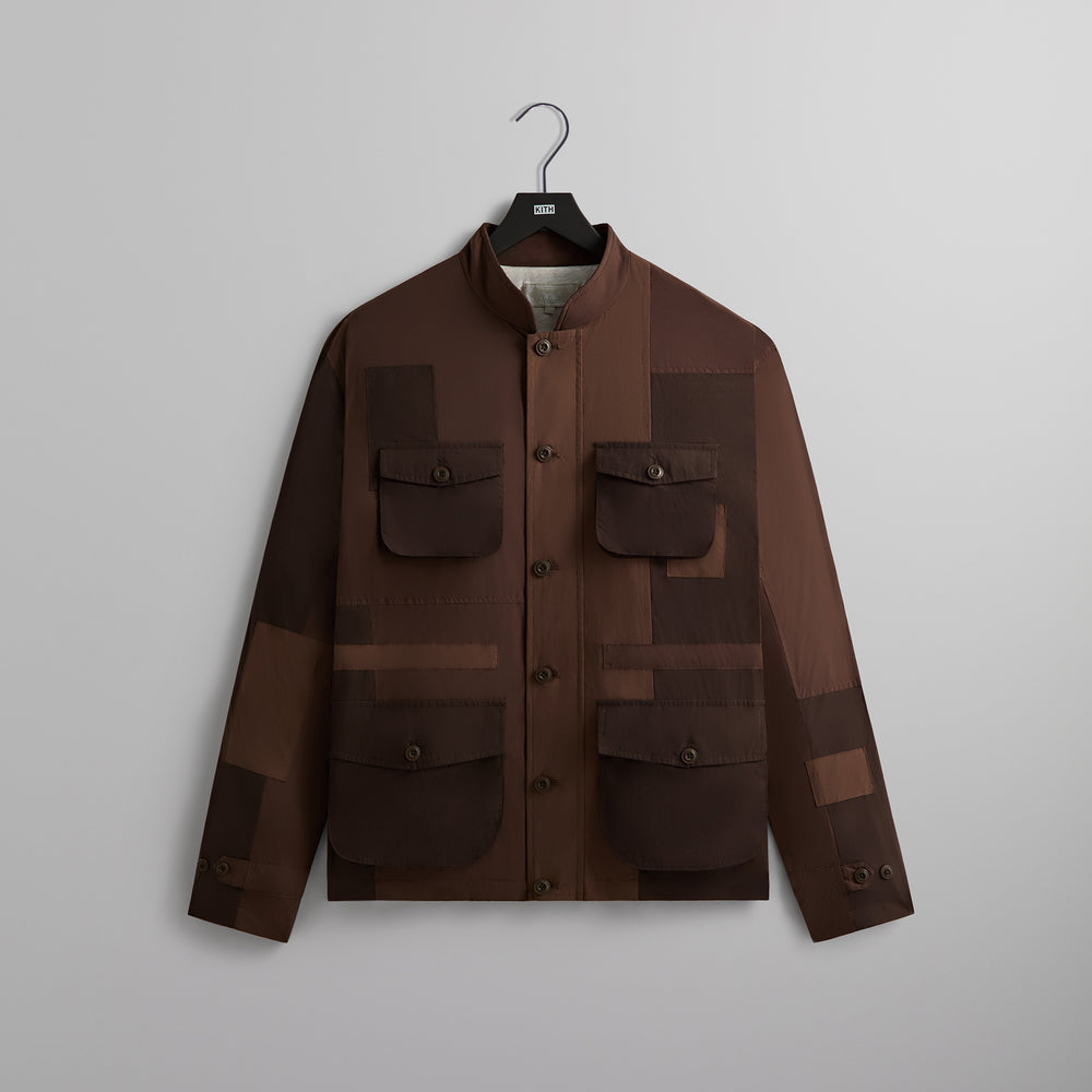 

Куртка Kith Amare Patchworked Jacket, цвет Hickory
