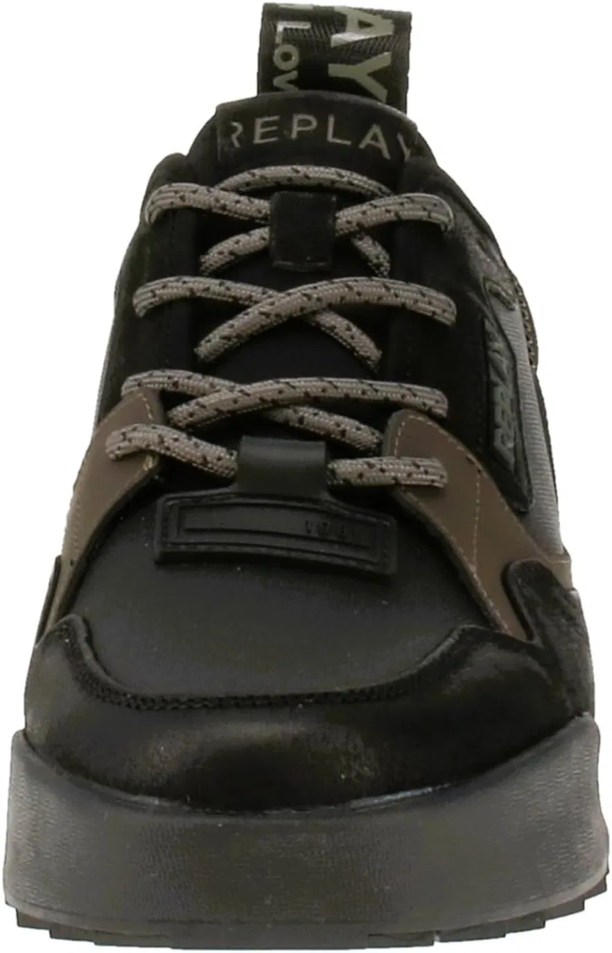 Кроссовки Replay Herren Field 2.0 Ward CSneaker, 167 Black Dk Grey — фото 3