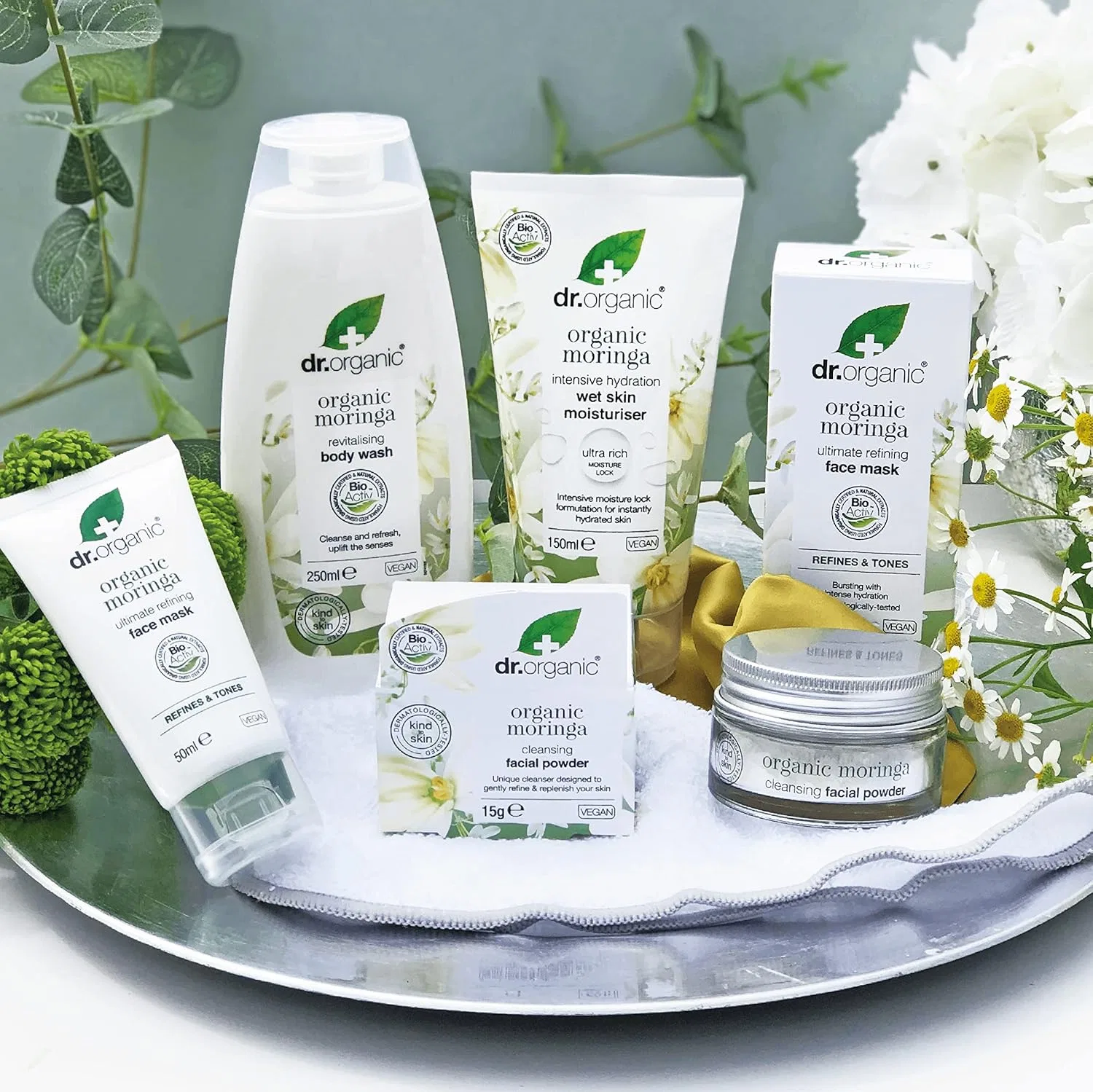 Маска для лица Dr. Organic — Ультраувлажняющая с морингой — фото 4