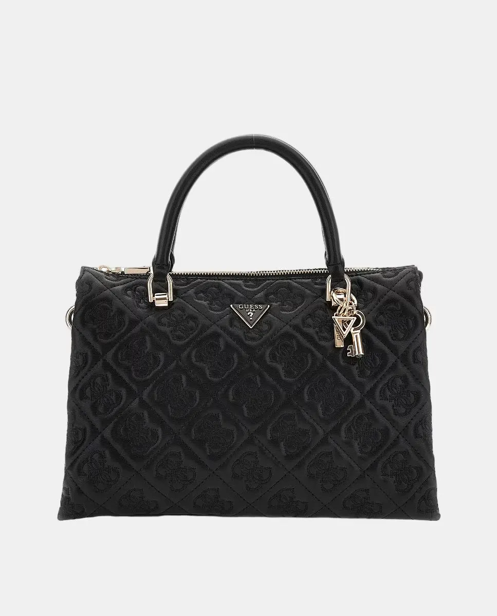 

Сумка через плечо на молнии Guess, черный