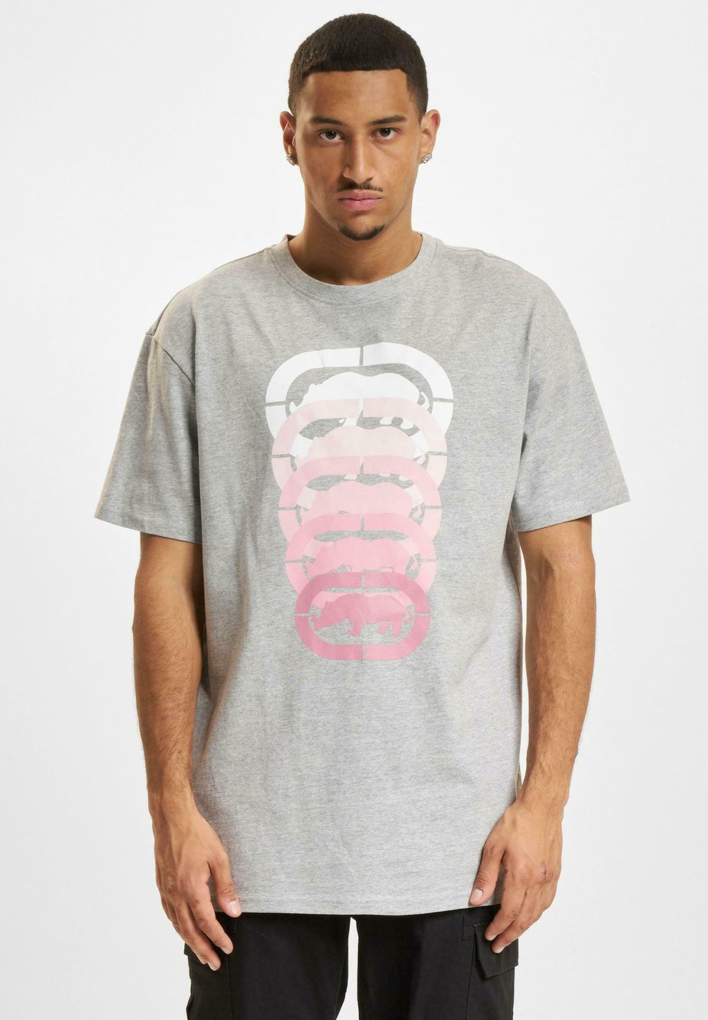 

Рубашка с принтом TORNADO ecko unltd., серый