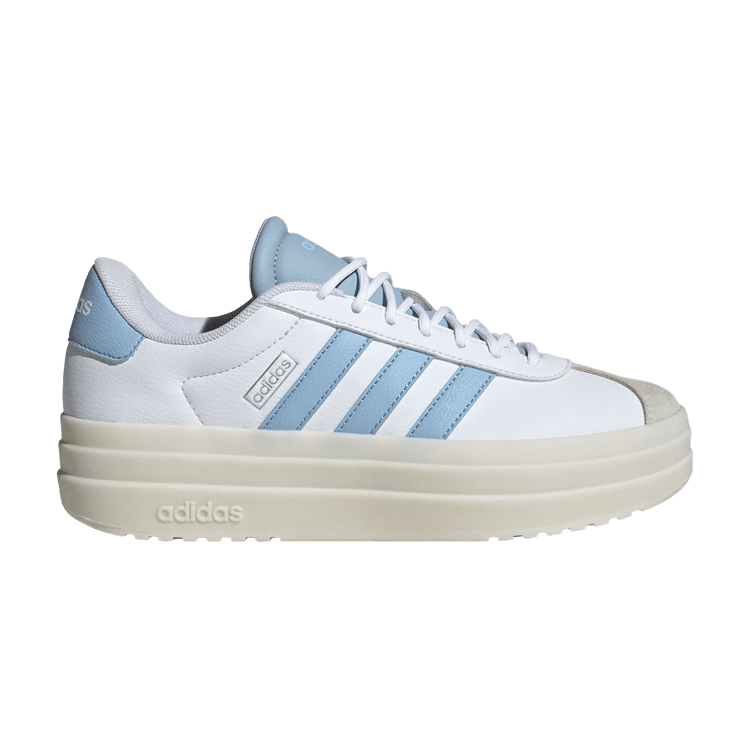 

Кроссовки adidas VL Court Bold 'White Glow Blue', белый