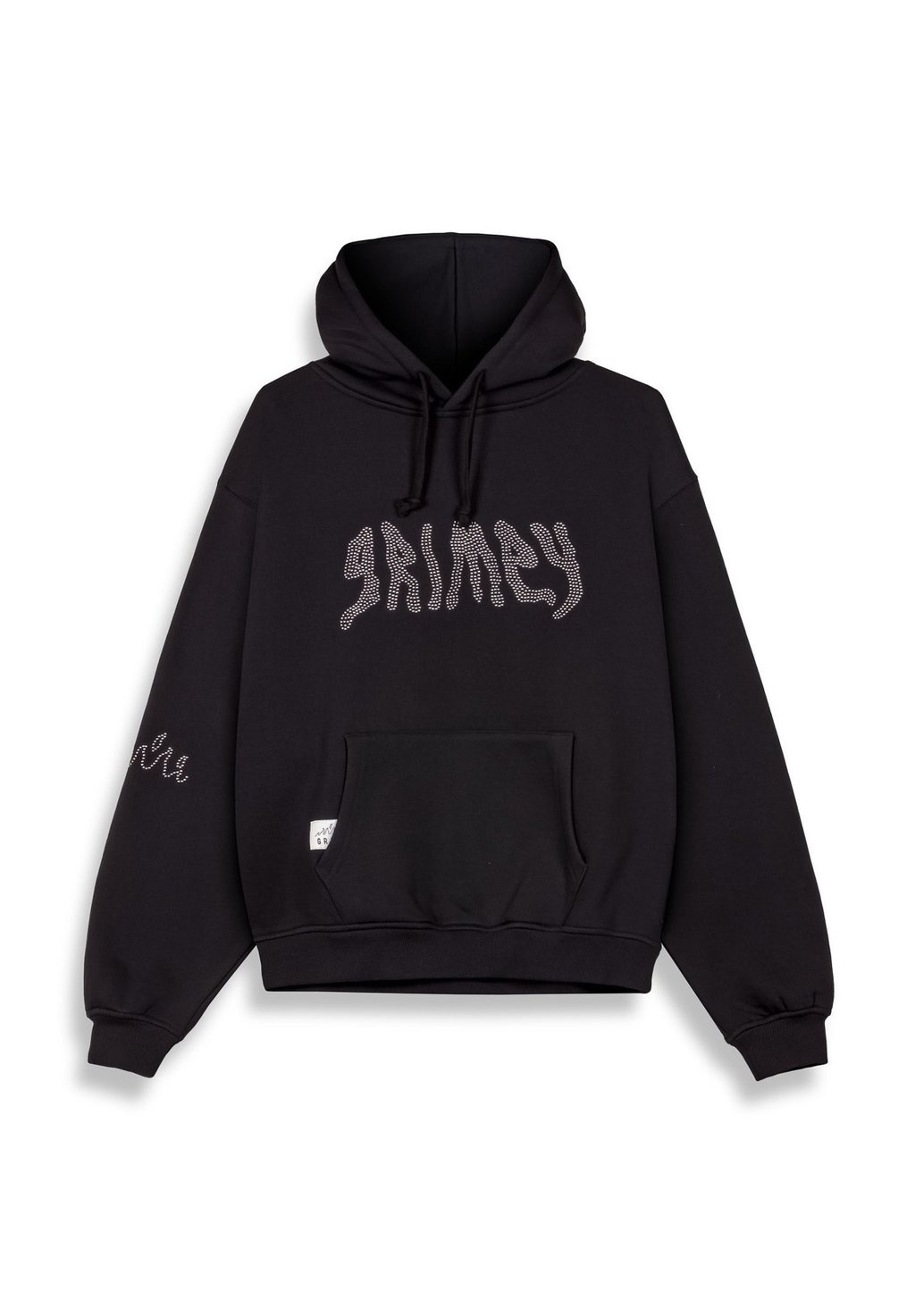 

Толстовка SUDADERA PEACE WITHIN RHINESTUDS Grimey, черный